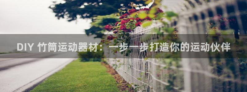 耀世娱乐官网首页登录：DIY 竹筒运动器材：一步一步