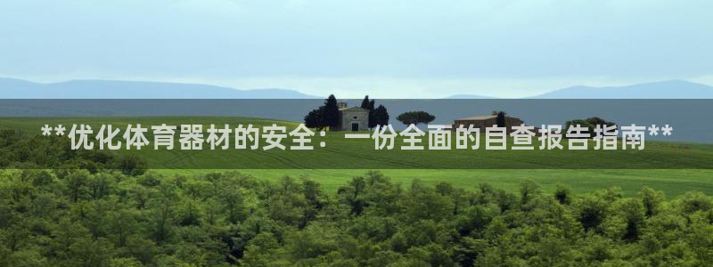 耀世盛典手游：**优化体育器材的安全：一份全面的自查