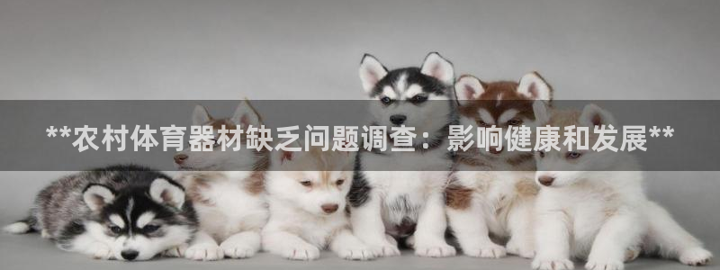耀世娱乐登录地址在哪查：**农村体育器材缺乏问题调查