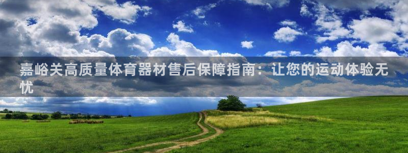耀世微光下载：嘉峪关高质量体育器材售后保障指南：让您