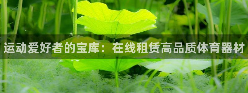 耀世登场的近义词：运动爱好者的宝库：在线租赁高品质体