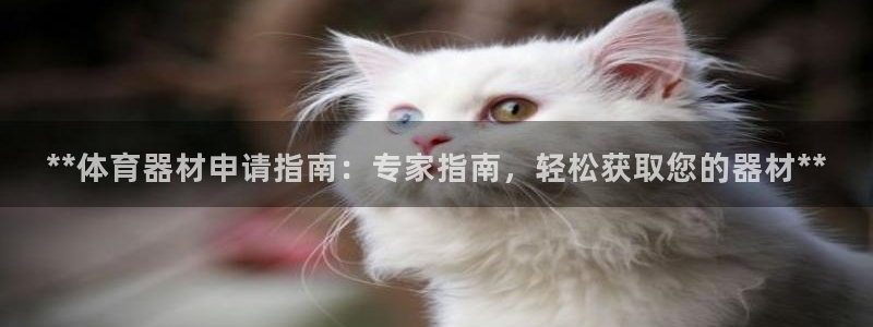 耀世成语：**体育器材申请指南：专家指南，轻松获取您