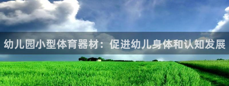 耀世娱乐提款：幼儿园小型体育器材：促进幼儿身体和认知