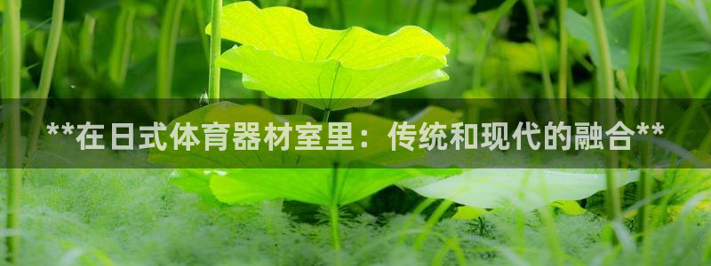 耀世官方网站：**在日式体育器材室里：传统和现代的融