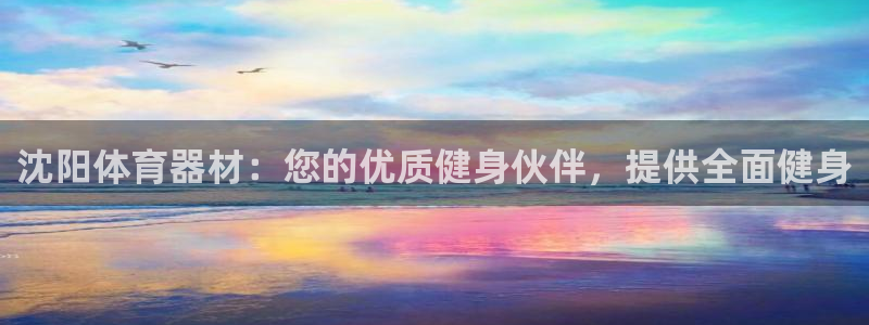 耀世集团商业联盟罗文斌主任：沈阳体育器材：您的优质健