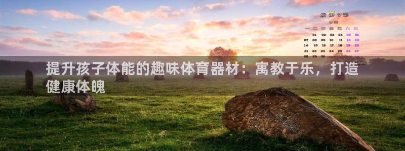 耀世平台app下载官网：提升孩子体能的趣味体育器材：寓教于乐