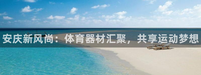 耀世平台人才：安庆新风尚：体育器材汇聚，共享运动梦想